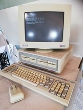 PC Vintage Amstrad 1640DD e Stampante DMP 3160 - completo di accessori