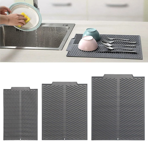 Silicone sink draining board - silicone,