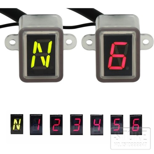 Motorcycle gear indicator - motorcycle,