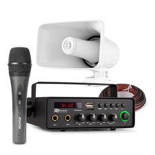 12V Powered 1x Horn Speaker