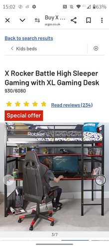 Rocker battle high - x, sleeper