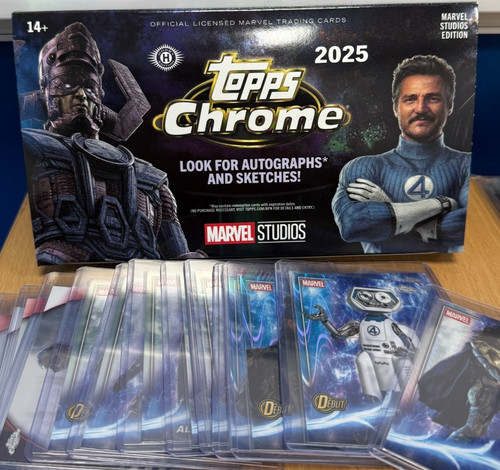 Topps marvel studios chrome - marvel,