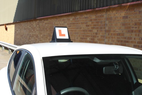 Learner driver driving - driving, school