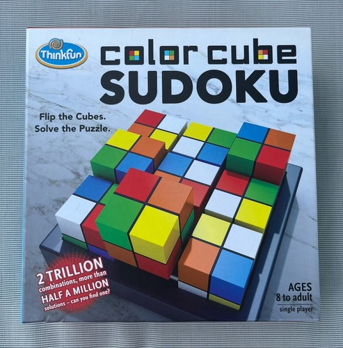 Think fun colour cube sudoku - fun,