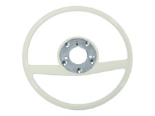 White Steering Wheel Ivory For