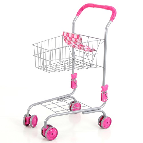 Kids metal shopping cart - metal,