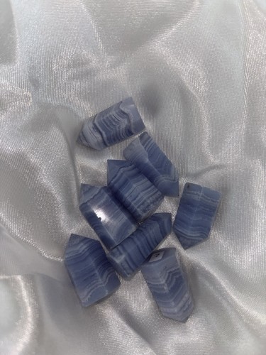 Polished blue lace - polished,