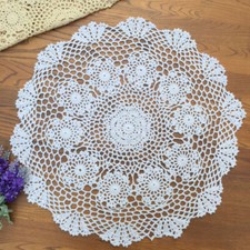 White Vintage Hand Crochet
