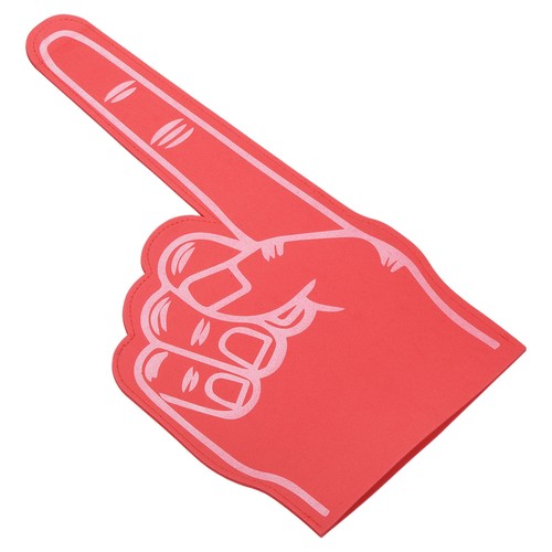 Foam finger inch - number, 1