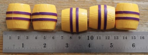 Large plastic yellow - large, x