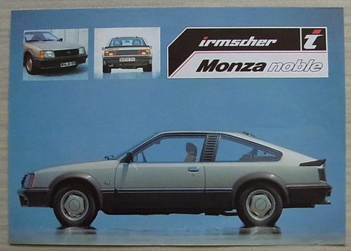 Opel monza noble irmscher - monza,