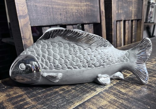 Vintage large metal silver - vintage,