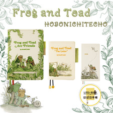 Hobonichi  Techo 2026 Loft LimitedEdition Frog and Toad Notebook cover weeks