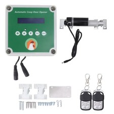 (UK Plug)Automatic Chicken Coop Opener Linear Actuators Electric Poultry