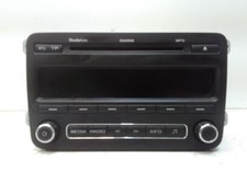 2012 SKODA FABIA RADIO STEREO HEAD UNIT 5J0035161D *NEEDS CODE