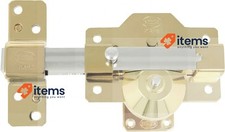 amig 23963 8 Plus High Security Hasp, Gold, 90 x 154 mm