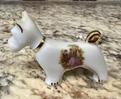 Limoges terrier dog courting - limoges,