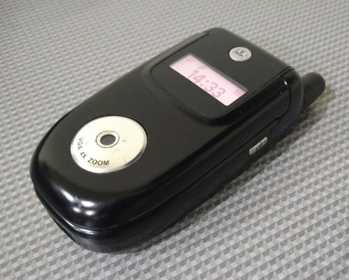 Motorola v220 black flip - -,