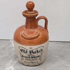 Old Yorkey - Scotch Whisky Stoneware Flagon Bottle