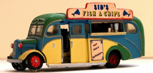 Fish chip van - fish,