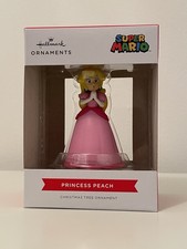 Hallmark Nintendo Super Mario Princess Peach Christmas Tree Ornament