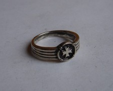 WW2. German silver ring. World War II.
