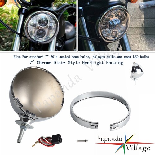 Chrome headlight buckets - chrome,