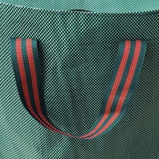 272L Garden Waste Bag with Lid – Foldable Reusable Leaf & Trash Collection