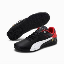Mens Womens Shoes PUMA FERRARI DRIFT CAT DELTA Trainers UK 9-10 Blk. Small Fit