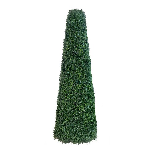 Artificial boxwood pyramid - boxwood,