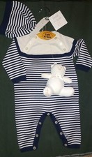 New Emile et Rose Navy/White