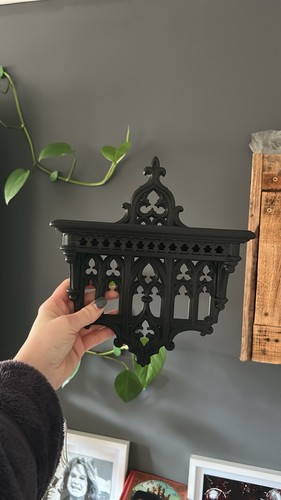 Gothic style mini shelf wall - style,