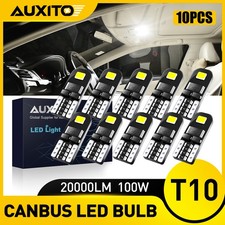 10PCS T10 LED Bulbs 168 194