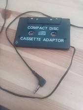Compact disc cassette adaptor