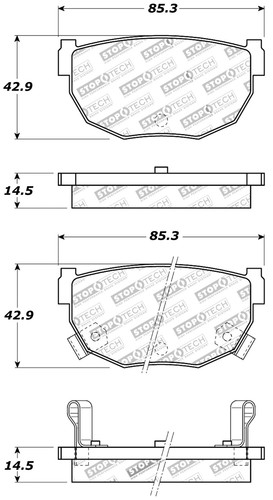 Stoptech 309 02720 - stoptech, 309.02720