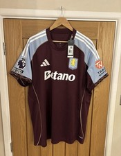 Aston Villa Adidas 25/26 home
