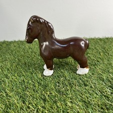 Studio Pottery Shire Horse In