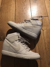Nike Dunk Sky Hi Hidden Wedge Heel High 644410-100 Size 5.5 Women’s trainers 5 6