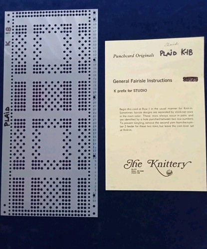 Knittery punchcard suit - knittery,