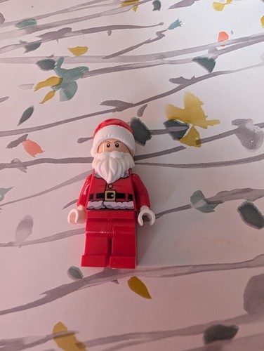 Lego santa claus minifigure - lego,