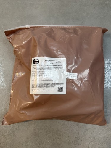 British army 24hr ration pack - british,