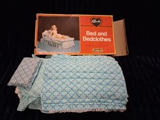 Vintage Sindy Bed With Bedding