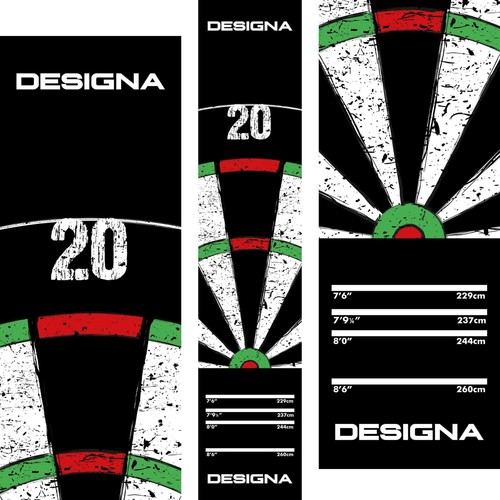 Designa dart mat non - mat, non-slip