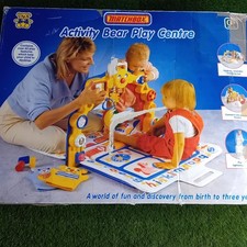 MATCHBOX ACTIVITY BEAR PLAY CENTRE 1989 FOLDING BABY GYM - V.RARE RETRO TOY