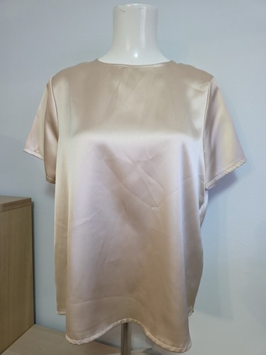 Bonmarche satin blouse - bonmarche, beige