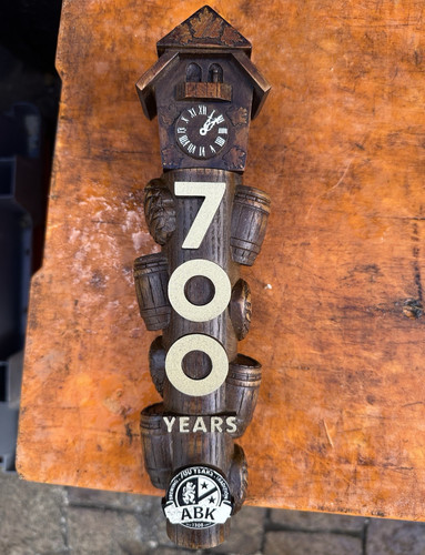 Abk 700 years beer wooden - abk,