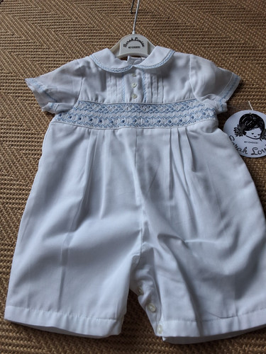 Sarah louise baby boy - baby, romper