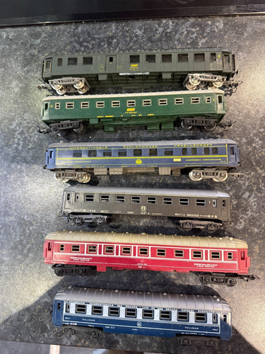 Set french coaches - 6,