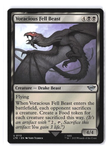 Voracious fell beast 113 - 113, nm