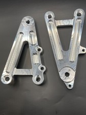 Aprilia RS 250 LD01 - Footrest Bracket Peg Plate FRONT LEFT & RIGHT NOS